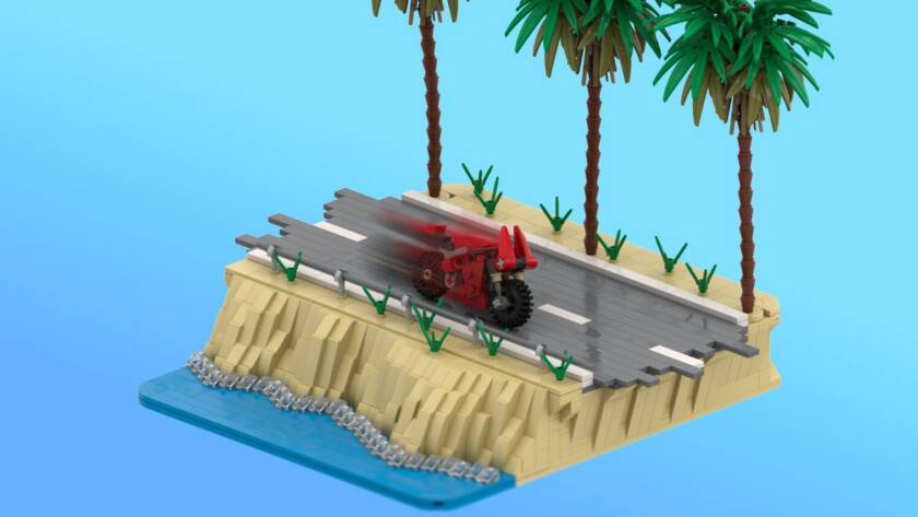 Lego ducati diorama