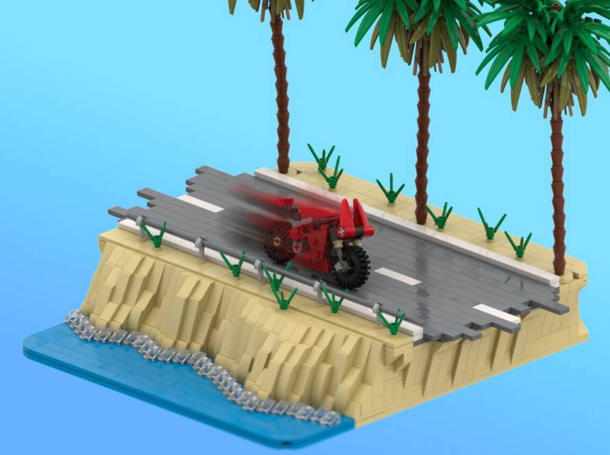 Lego ducati diorama